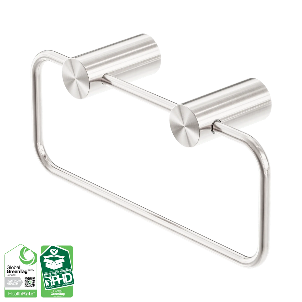 Nero Zen SS316L Hand Towel Ring - Brushed Nickel (NR1680BN)