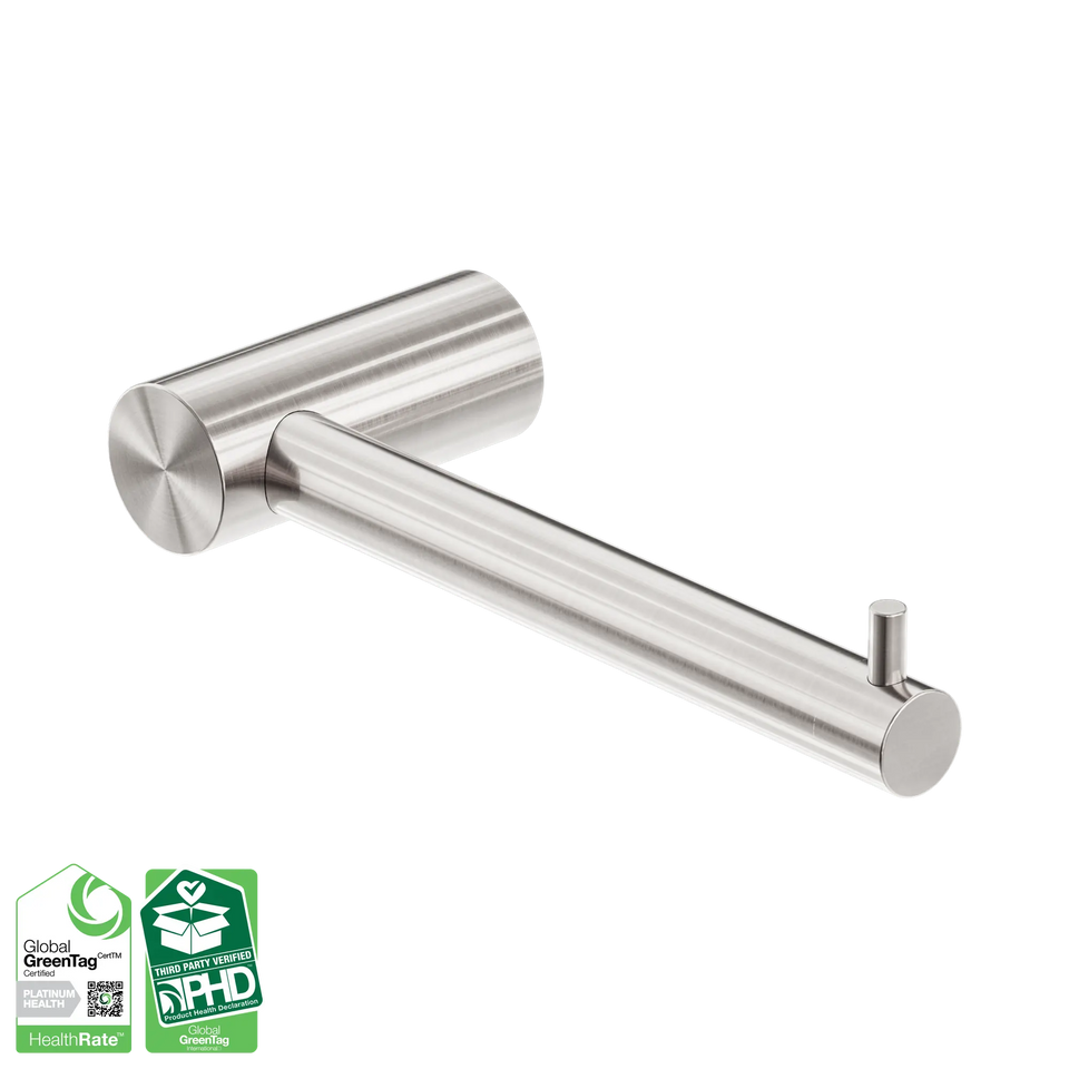 Nero Zen SS316L Stainless Steel Toilet Roll Holder - Brushed Nickel (NR1686BN)