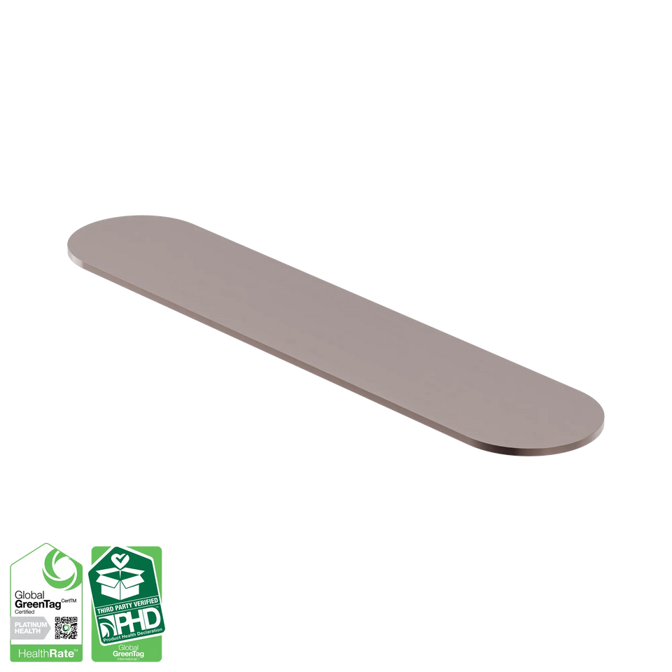 Nero Zen SS316L Metal Shower Shelf - Brushed Bronze (NR1687ABZ)
