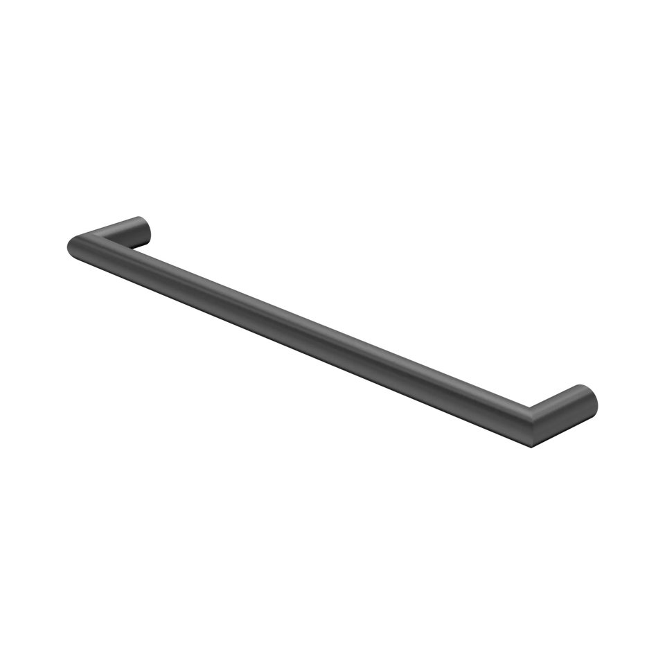 Nero Mecca 240V Single Heated Towel Rail (NR1925hBZ) - Gun Metal (NR1925hGM)