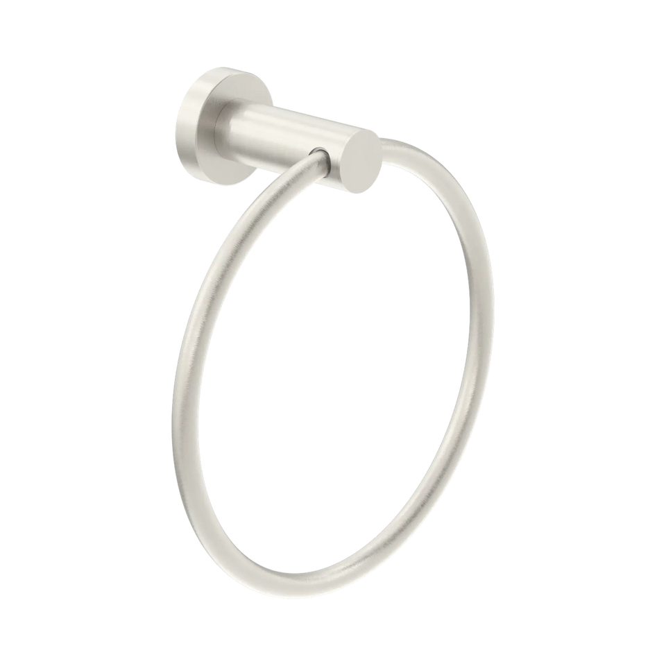Nero Dolce II Hand Towel Ring - Brushed Nickel (NR2080BN)