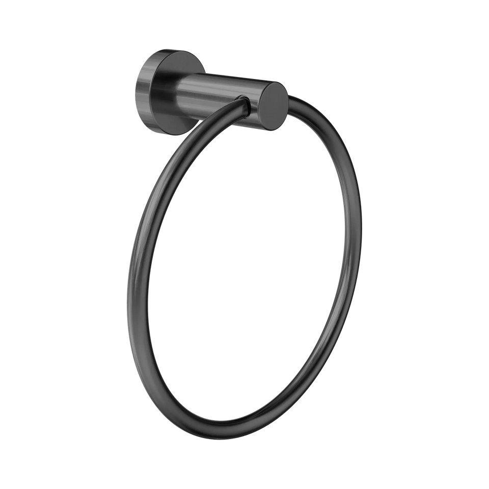 Nero Dolce II Hand Towel Ring - Gun Metal (NR2080GM)