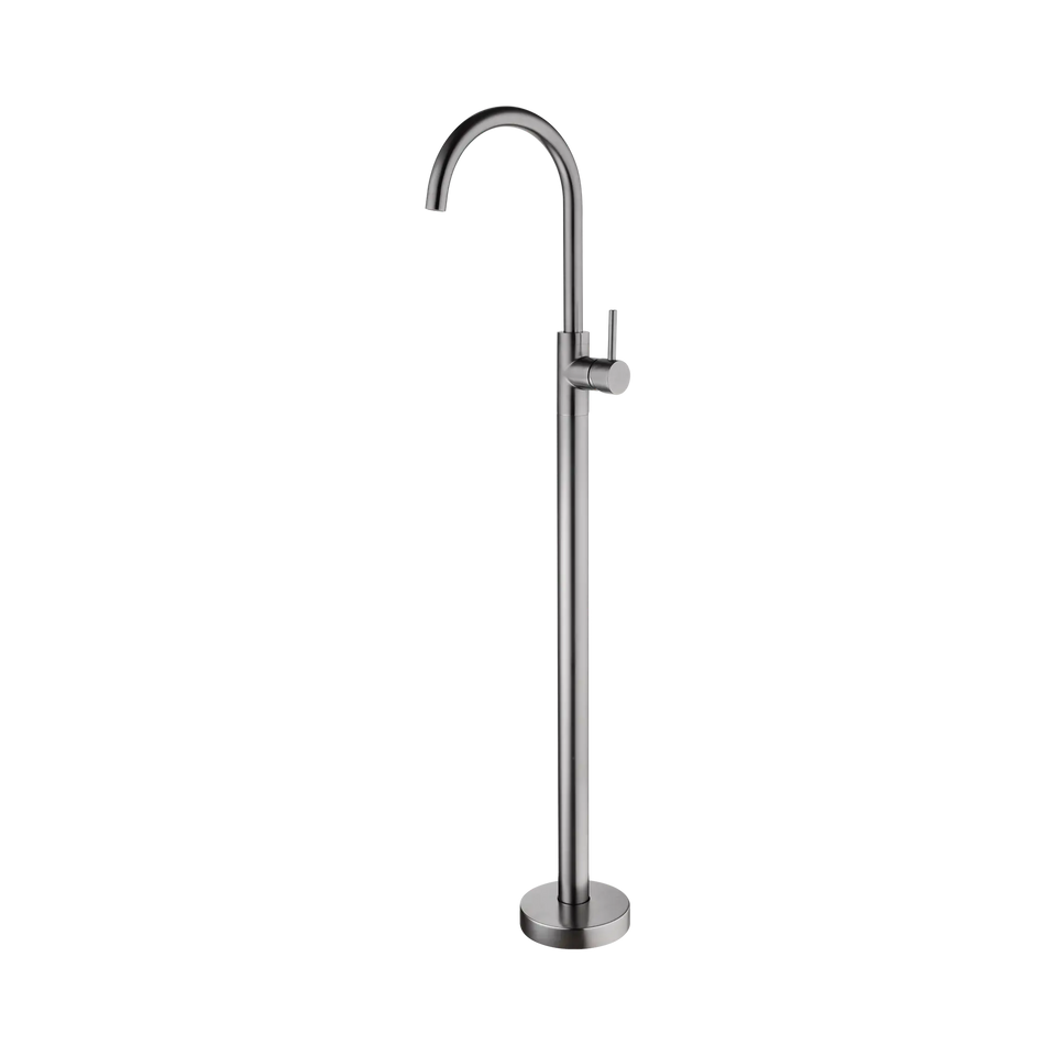 Nero Dolce Free Standing Bath Mixer Gun Metal