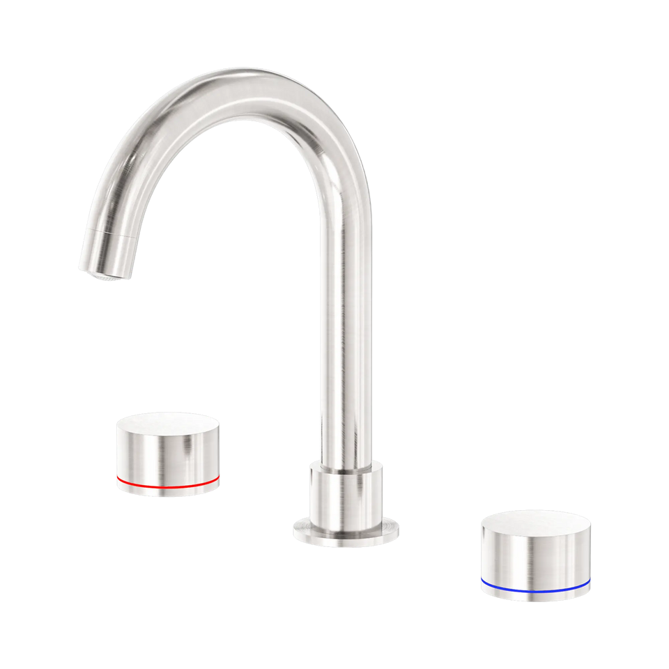 Nero Tapware Kara Basin Set - Brushed Nickel (NR211701BN)