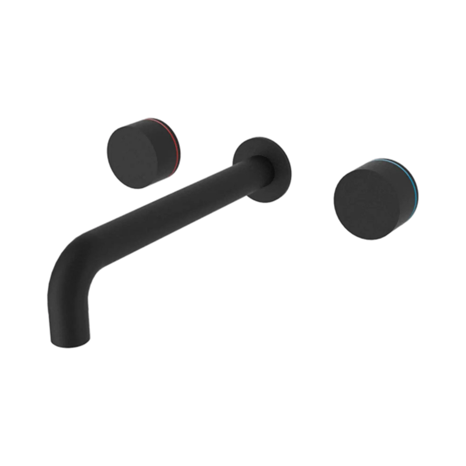 Nero Kara Wall Basin Set Spout