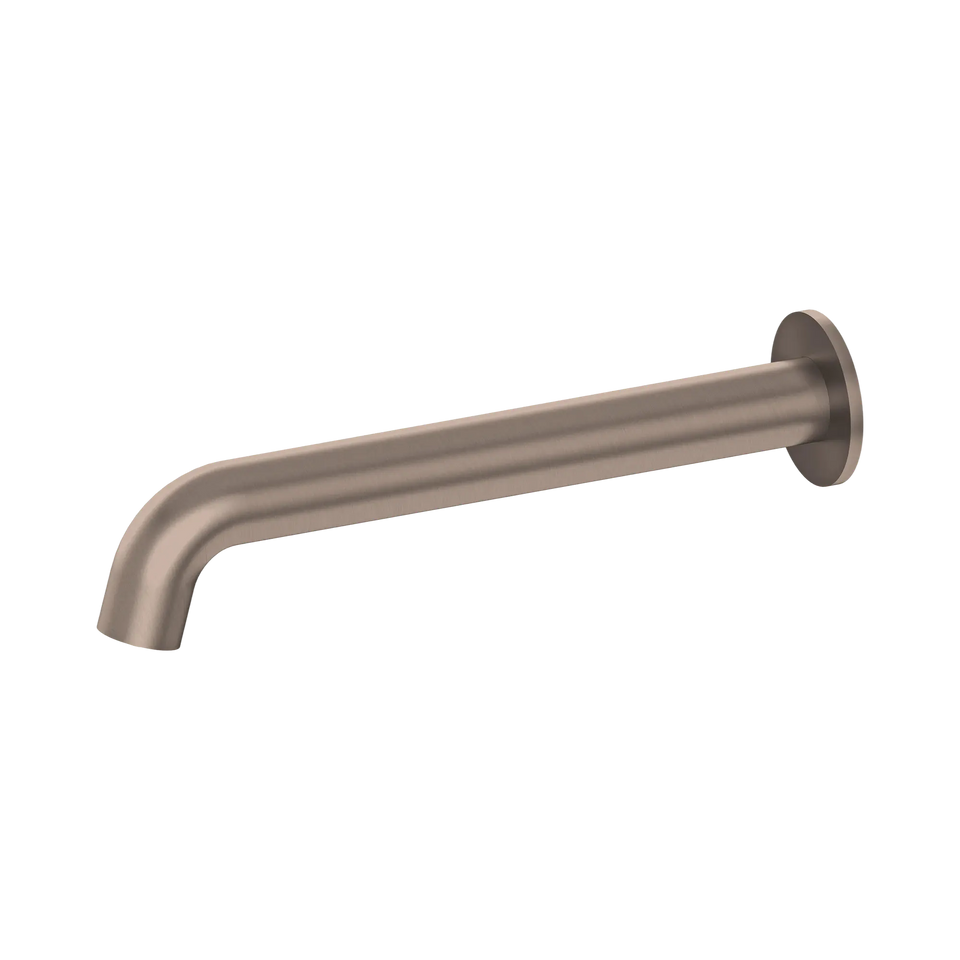 Nero Mecca Basin/Bath Spout Only 250mm - Brushed Bronze (NR221903250BZ)