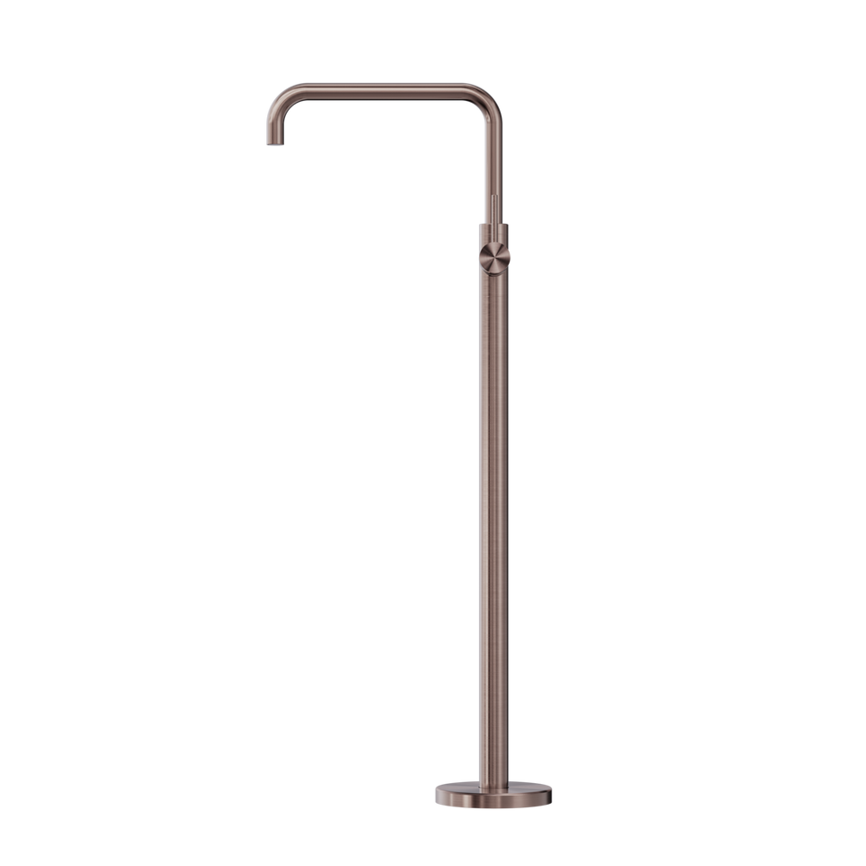 Nero Mecca Freestanding Bath Mixer Square Shape