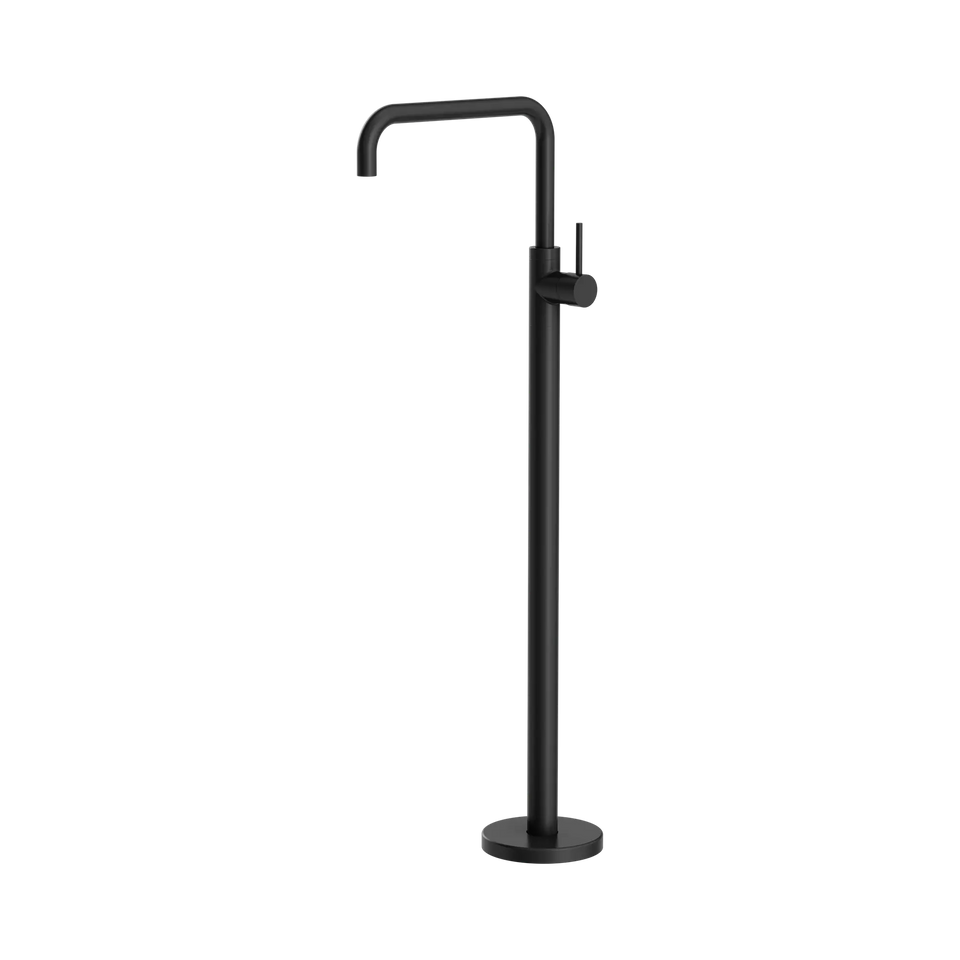 Nero Mecca Freestanding Bath Mixer Square Shape - Matte Black (NR221903bMB)