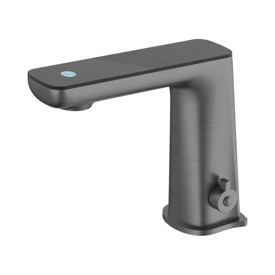 Nero Claudia Sensor Mixer With Black Top Display Gun Metal