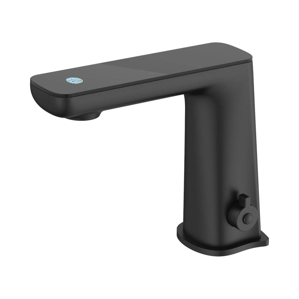 Nero Claudia Sensor Mixer With Black Top Display - Matte Black (NR222101MB)