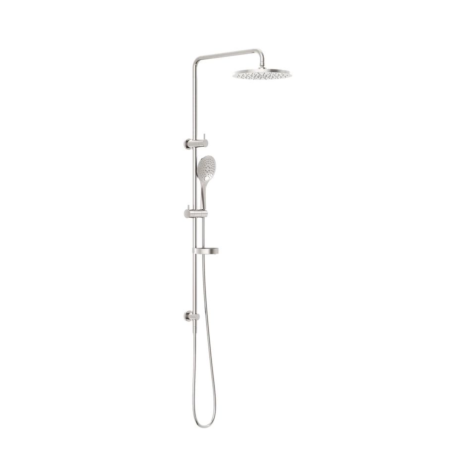 Nero Project Twin Shower - Brushed Nickel (NR232105cBN)
