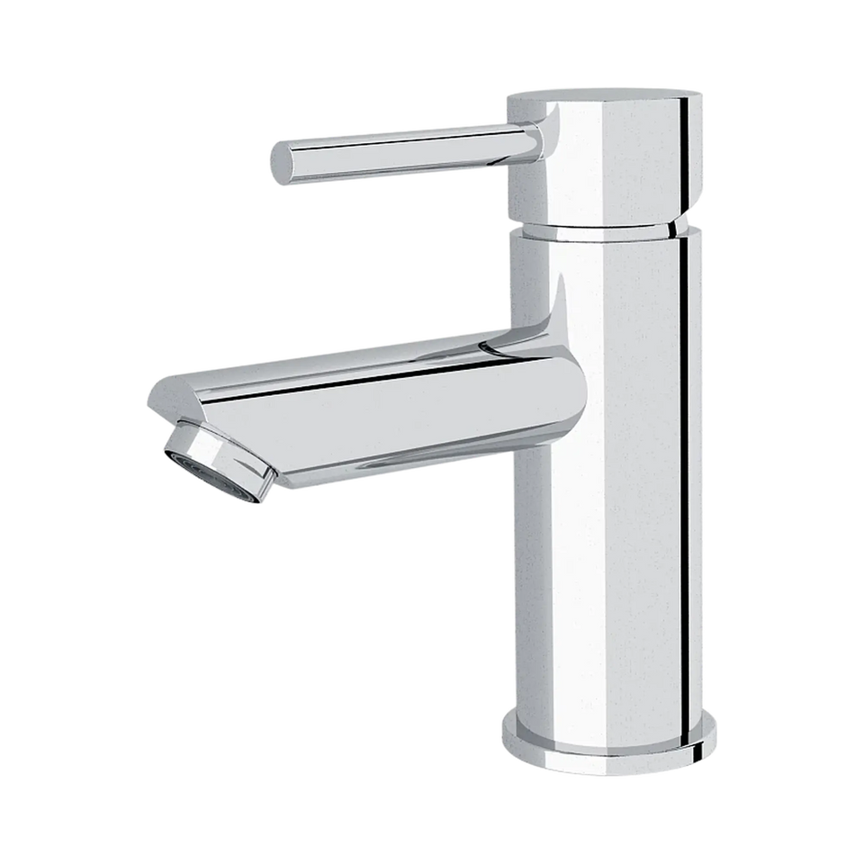 Nero Dolce Basin Mixer Straight Spout - Chrome (NR250802CH)