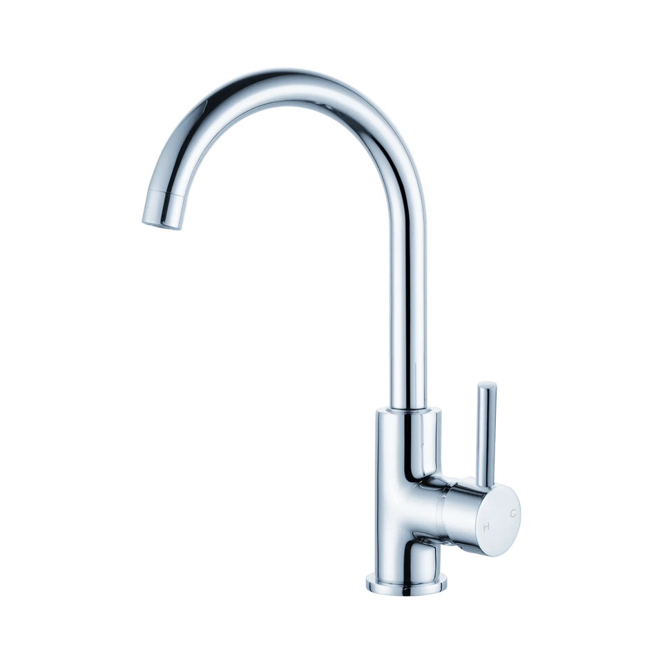 Nero Dolce Kitchen Mixer Gooseneck - Chrome (NR250807CH)