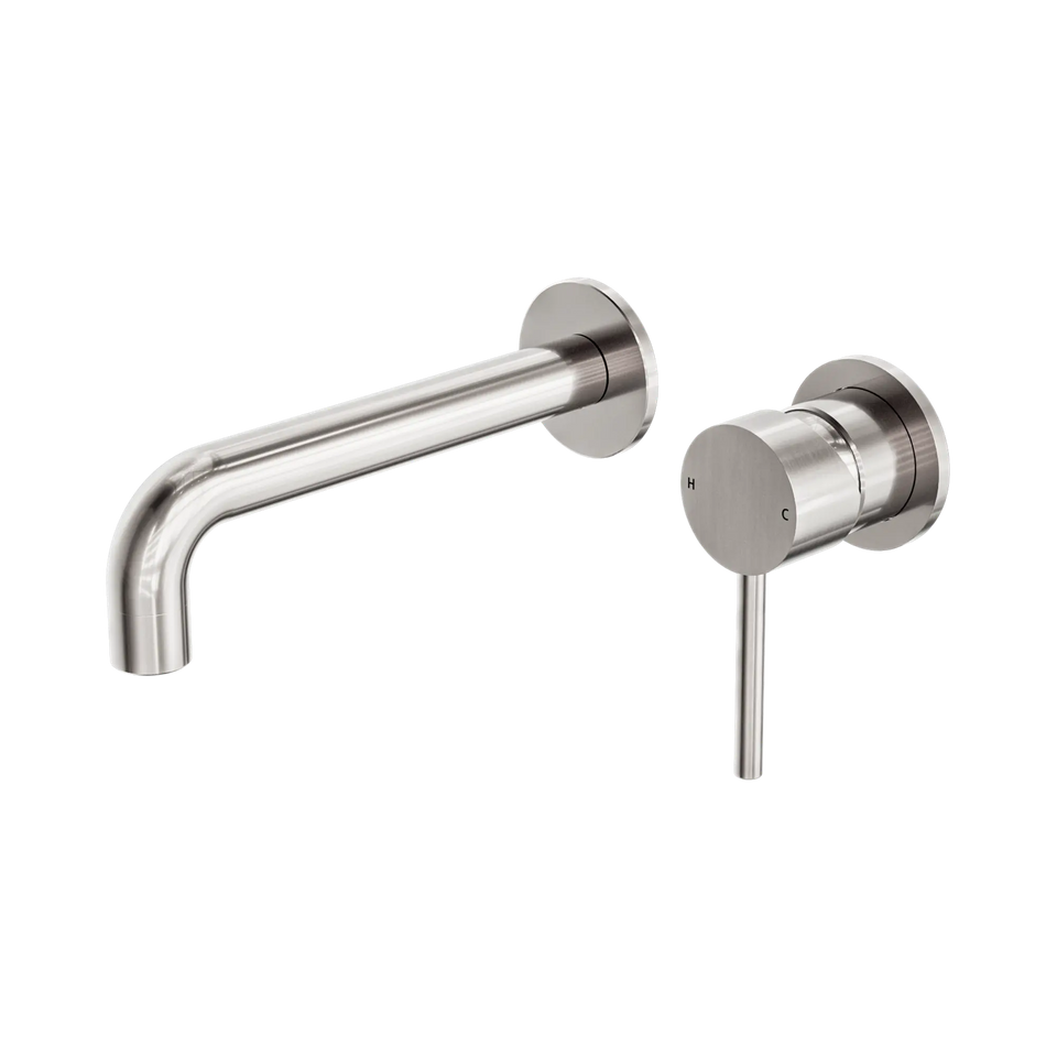 Dolce Wall Basin/Bath Mixer Separate Back Plate