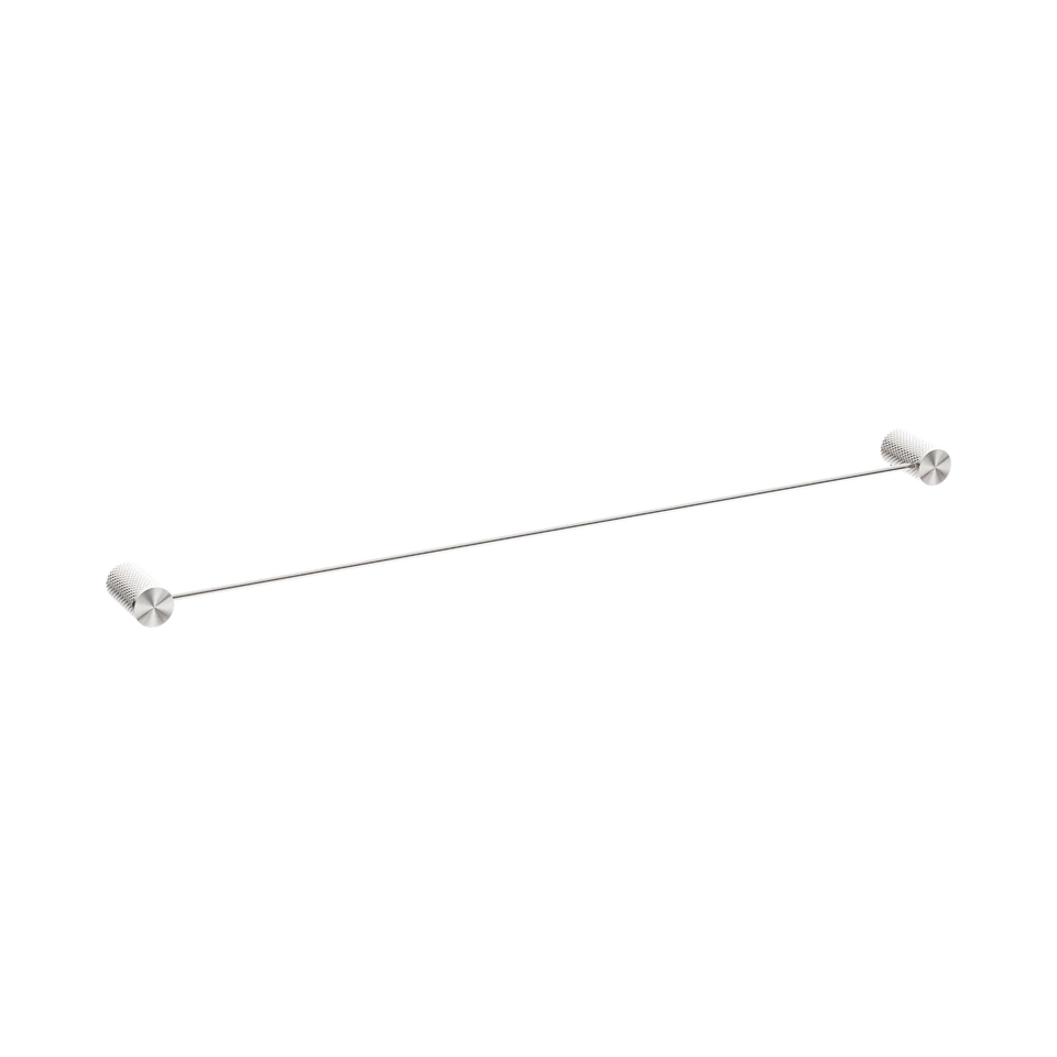 Nero Opal Single Towel Rail 800mm - Brushed Nickel (NR2530BN)