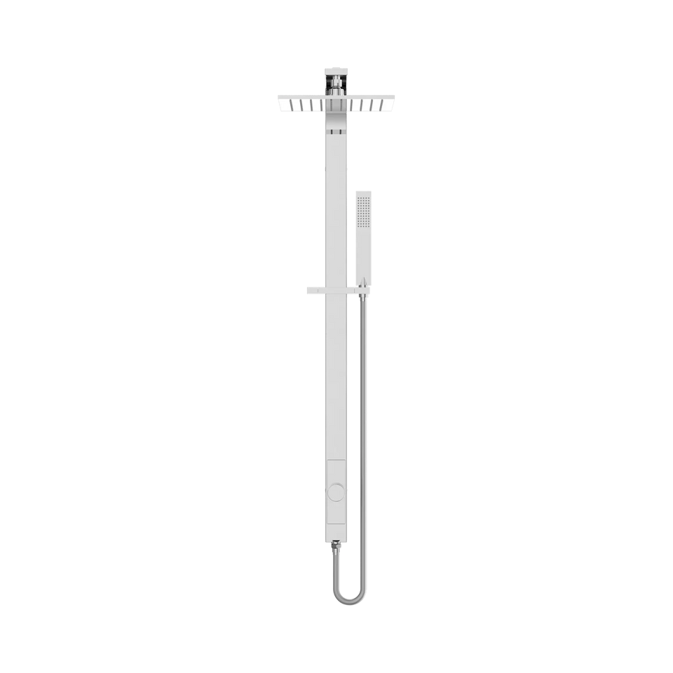 Nero Rain Shower Square Single Hose Set 2 in 1 Shower