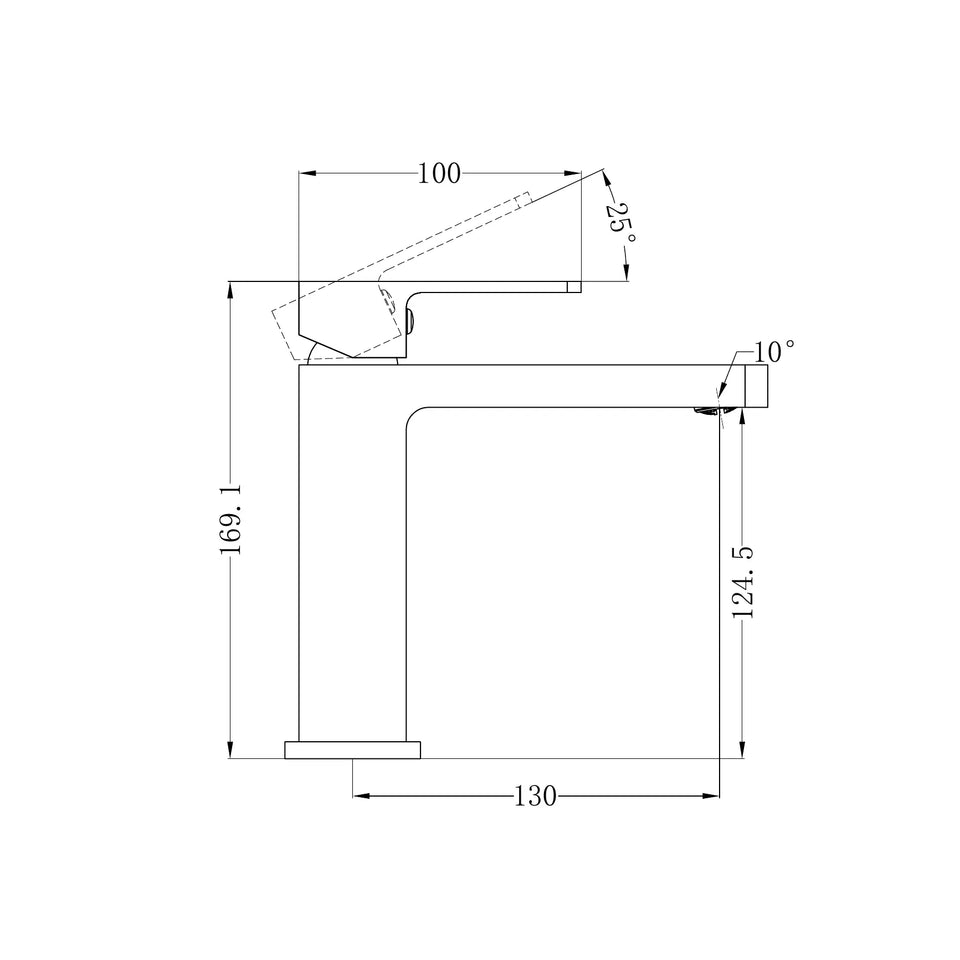 Nero Celia Basin Mixer Builders Range