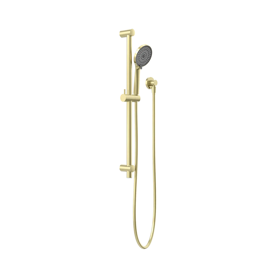 Nero Round Metal Project Shower Rail