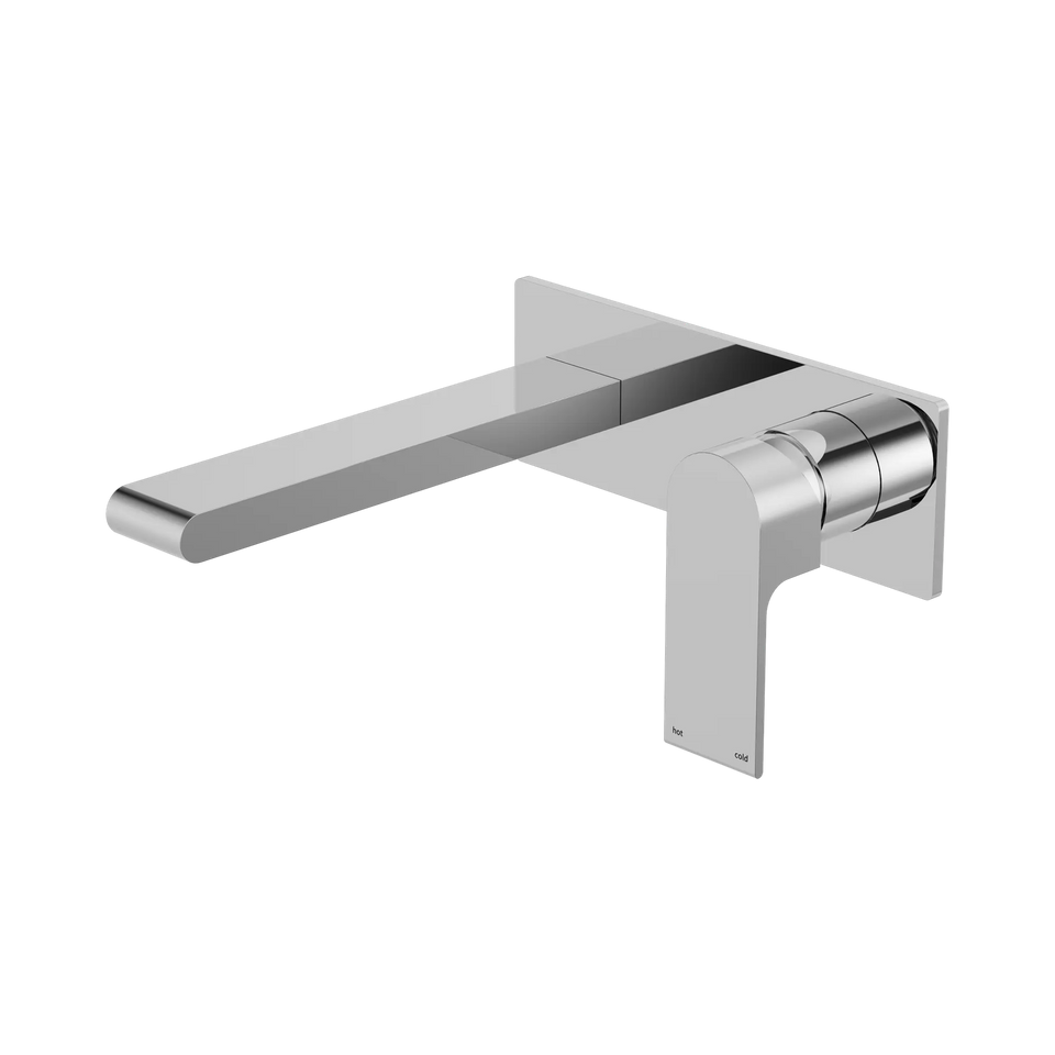Nero Bianca Wall Basin/Bath Mixer - Chrome / 187MM (NR321510ACH)