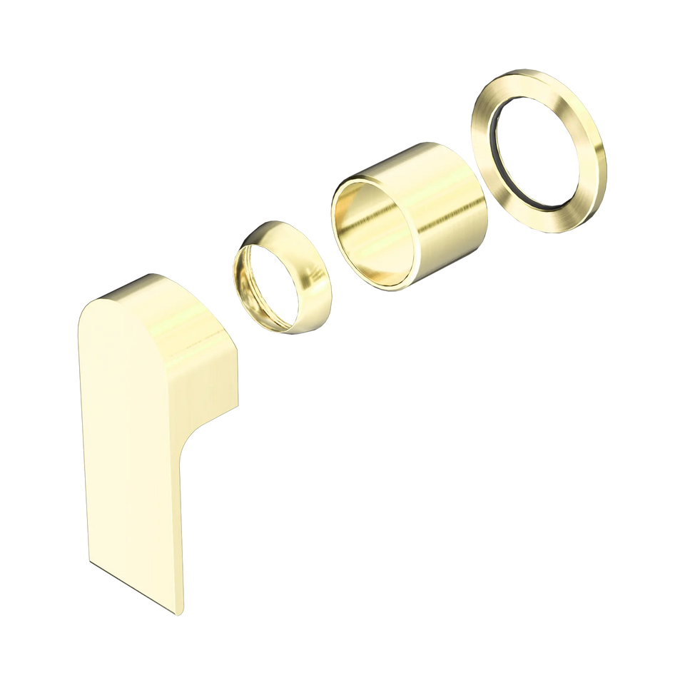 Nero Bianca Shower Mixer 60mm Plate Trim Kits Only - Brushed Gold (NR321511HTBG)