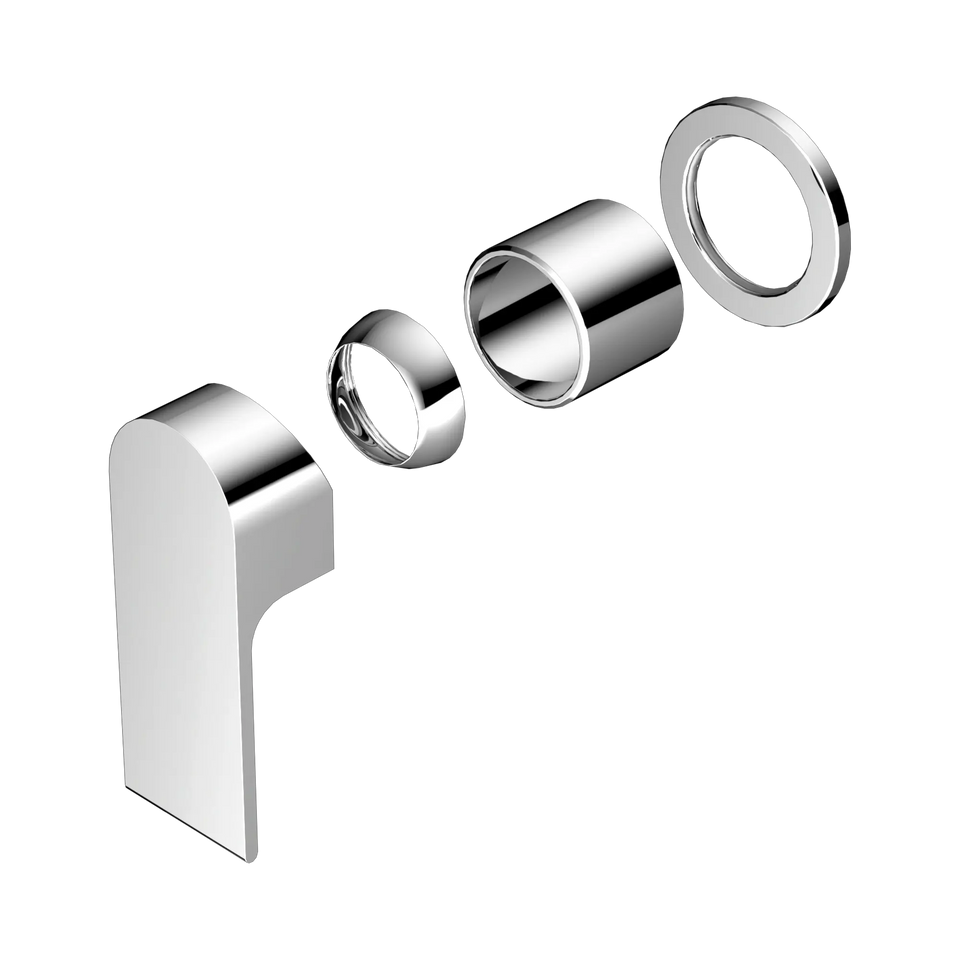Nero Bianca Shower Mixer 60mm Plate Trim Kits Only - Chrome (NR321511HTCH)