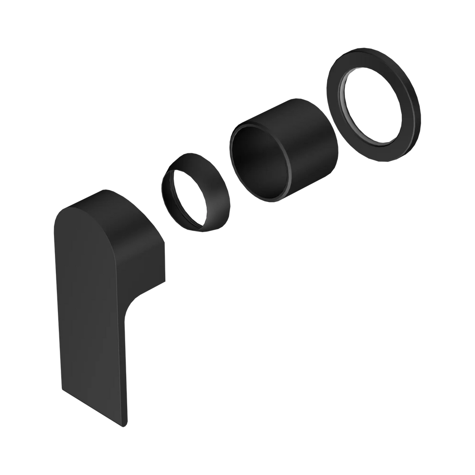 Nero Bianca Shower Mixer 60mm Plate Trim Kits Only - Matte Black (NR321511HTMB)