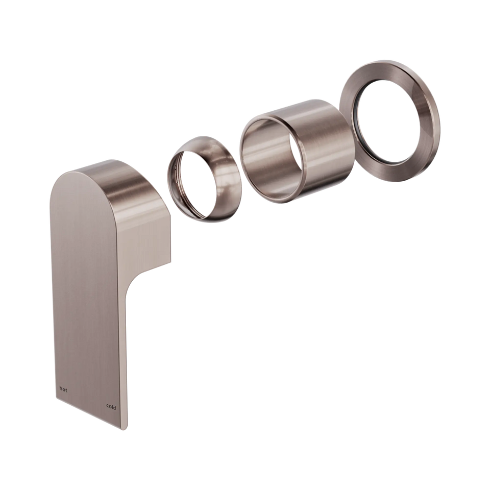 Nero Bianca Shower Mixer 60mm Plate Trim Kits Only