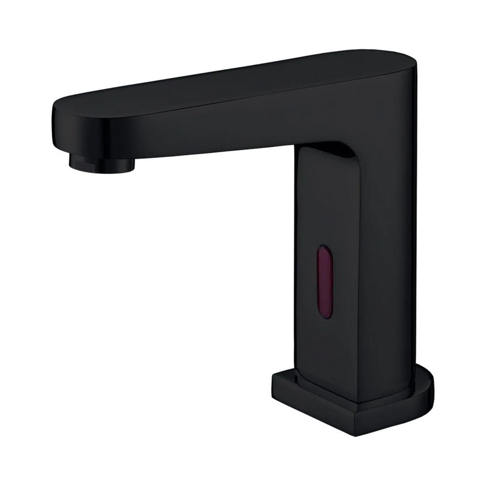 Nero Commercial Electronic Basin Tap - Matte Black (NR403MB)