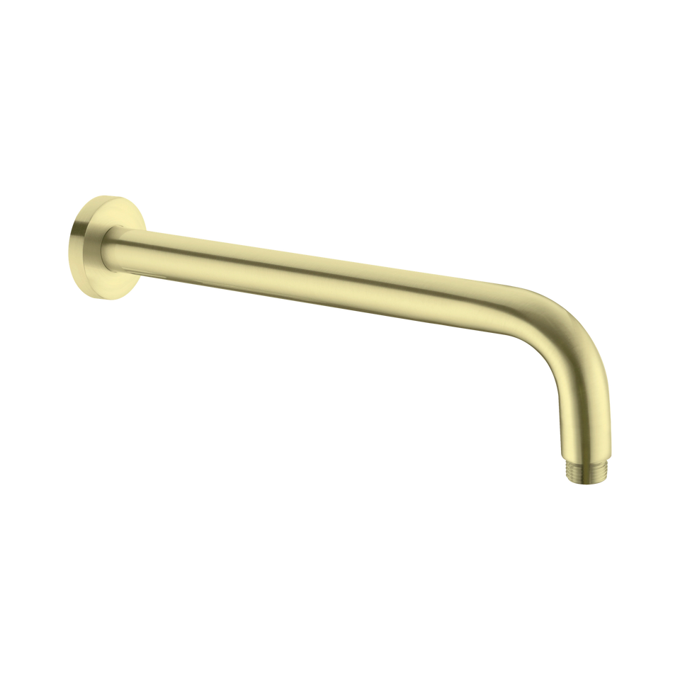 Nero Round Shower Arm Length - Brushed Gold (NR502BG)