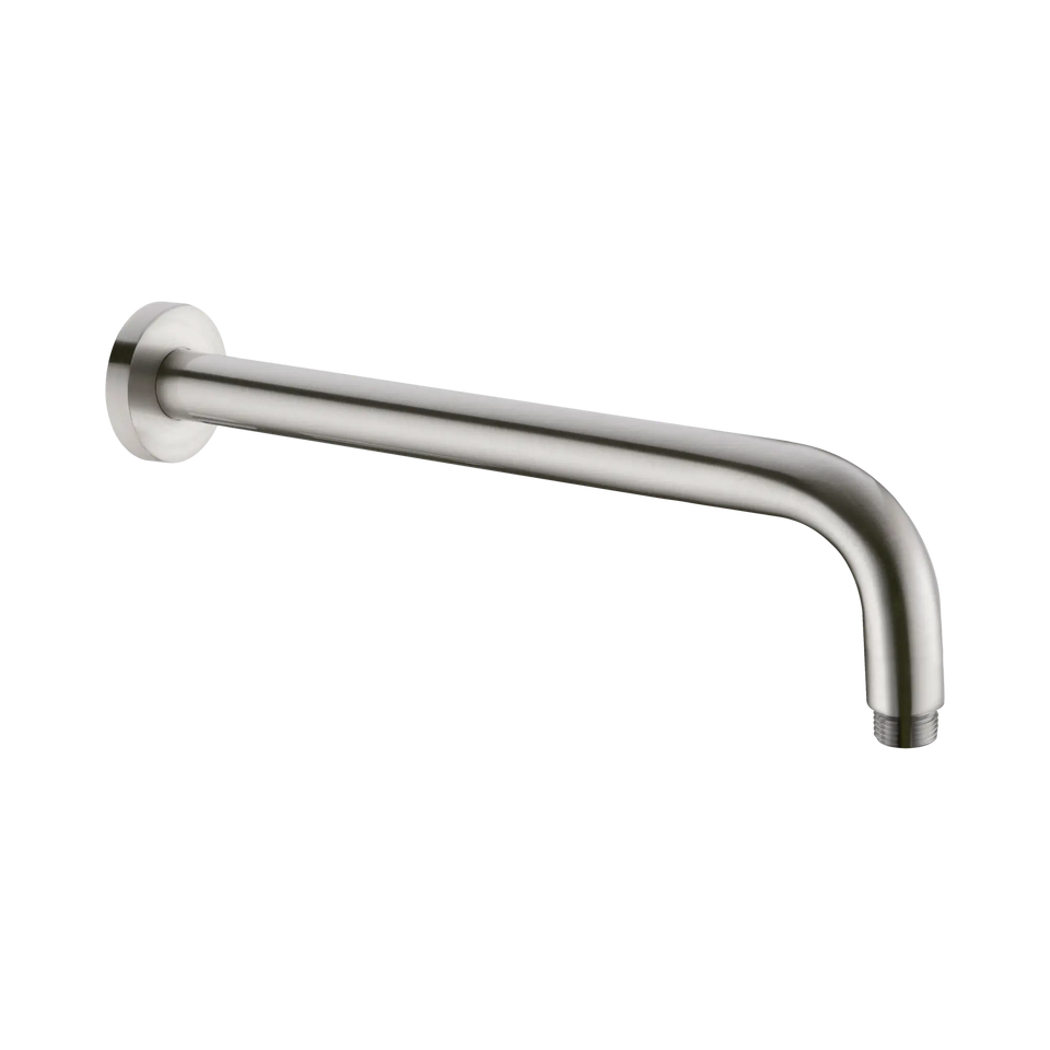 Nero Round Shower Arm Length - Brushed Nickel (NR502BN)