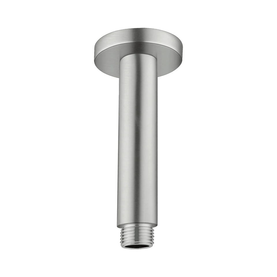 Nero Round Ceiling Arm Length - Brushed Nickel / 100mm (NR503100BN)