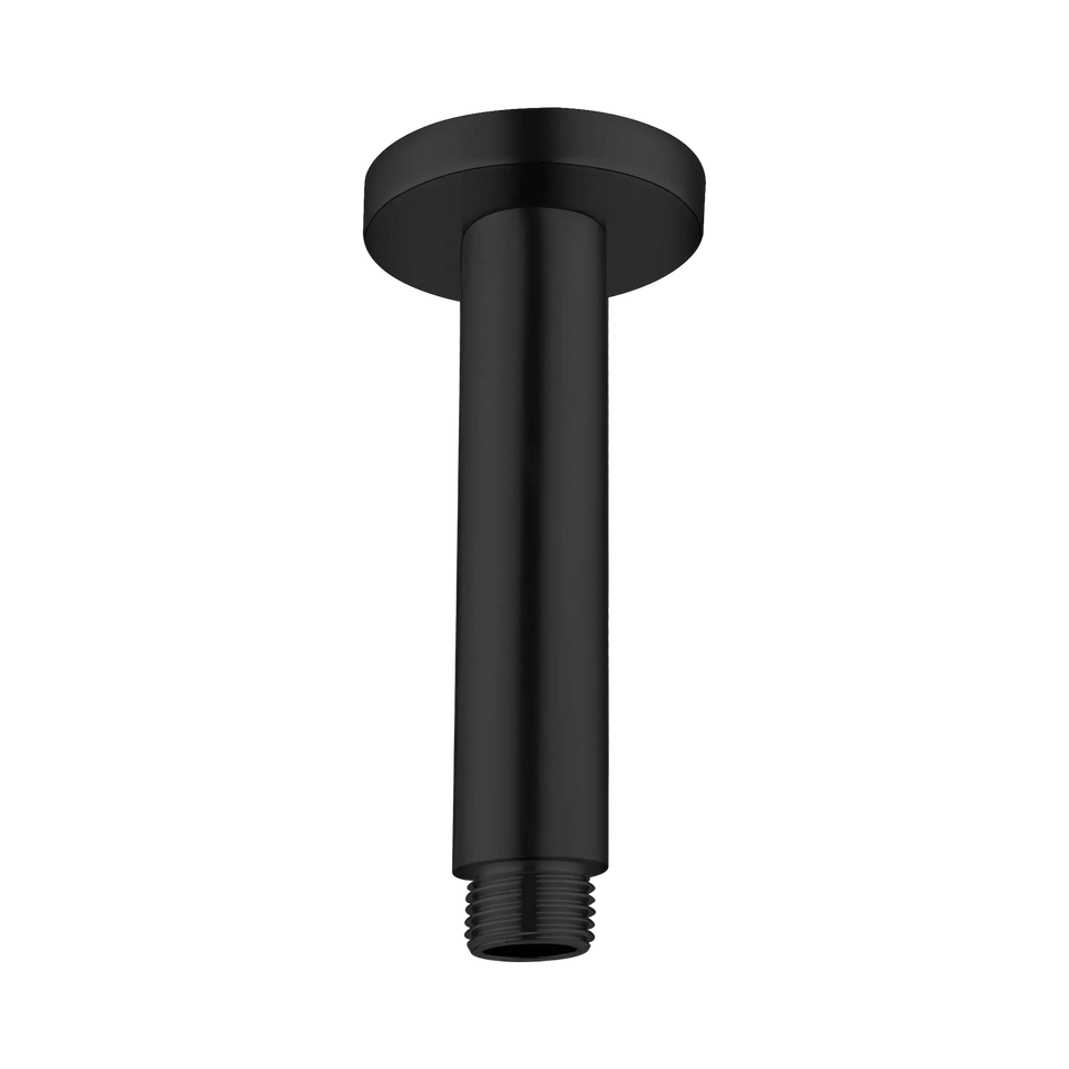 Nero Round Ceiling Arm Length - Matte Black / 100mm (NR503100MB)