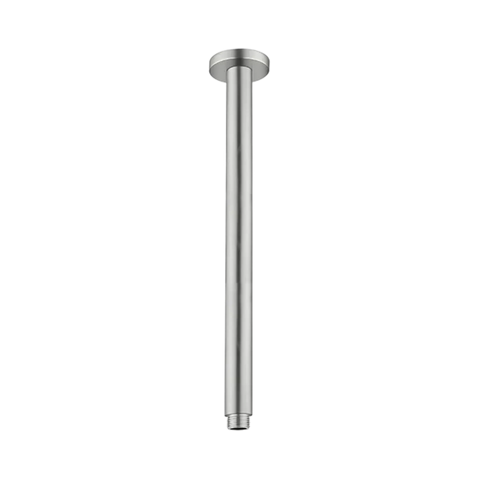Nero Round Ceiling Arm Length - Brushed Nickel / 300mm (NR503300BN)