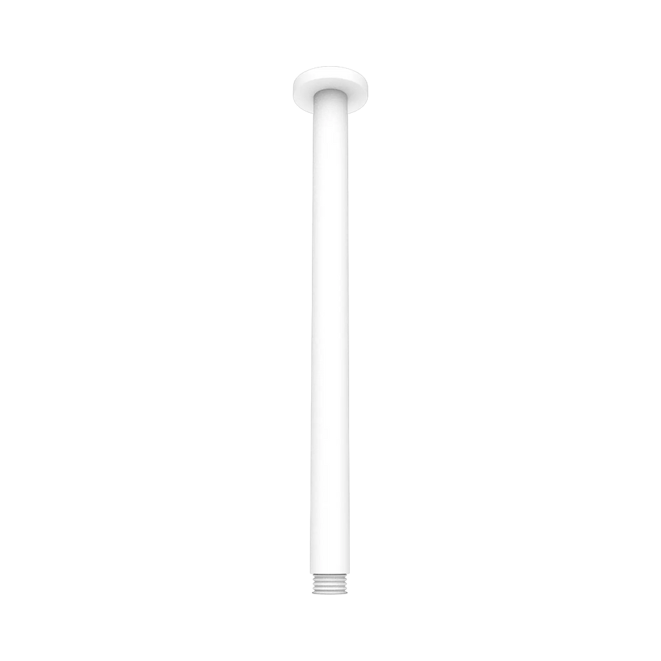 Nero Round Ceiling Arm Length - Matte White / 300mm (NR503300MW)