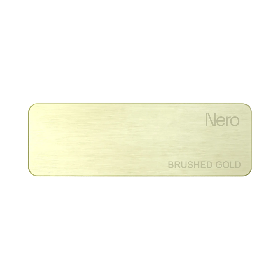 Nero Colour Chips Brushed Gold