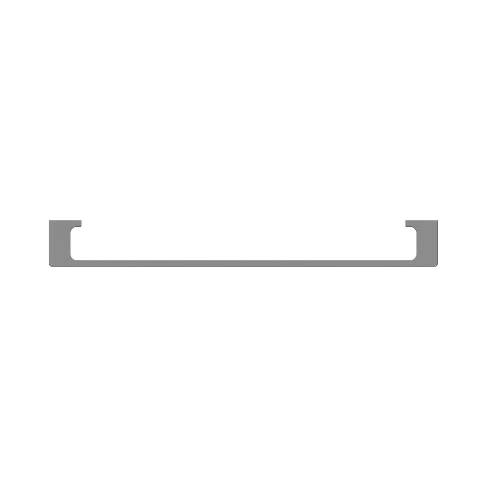 Nero Pearl/Vitra Single Towel Rail