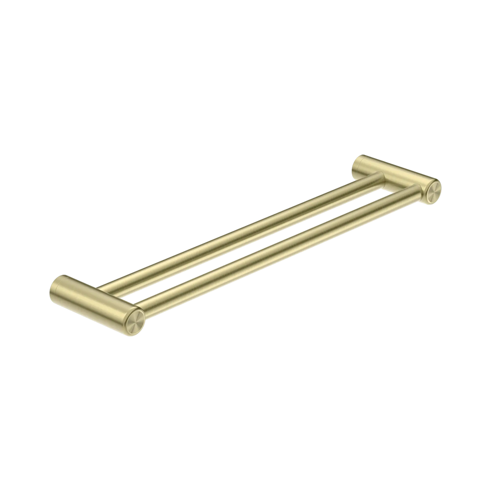 Nero Mecca Care Double Towel Grab Rail Brushed
