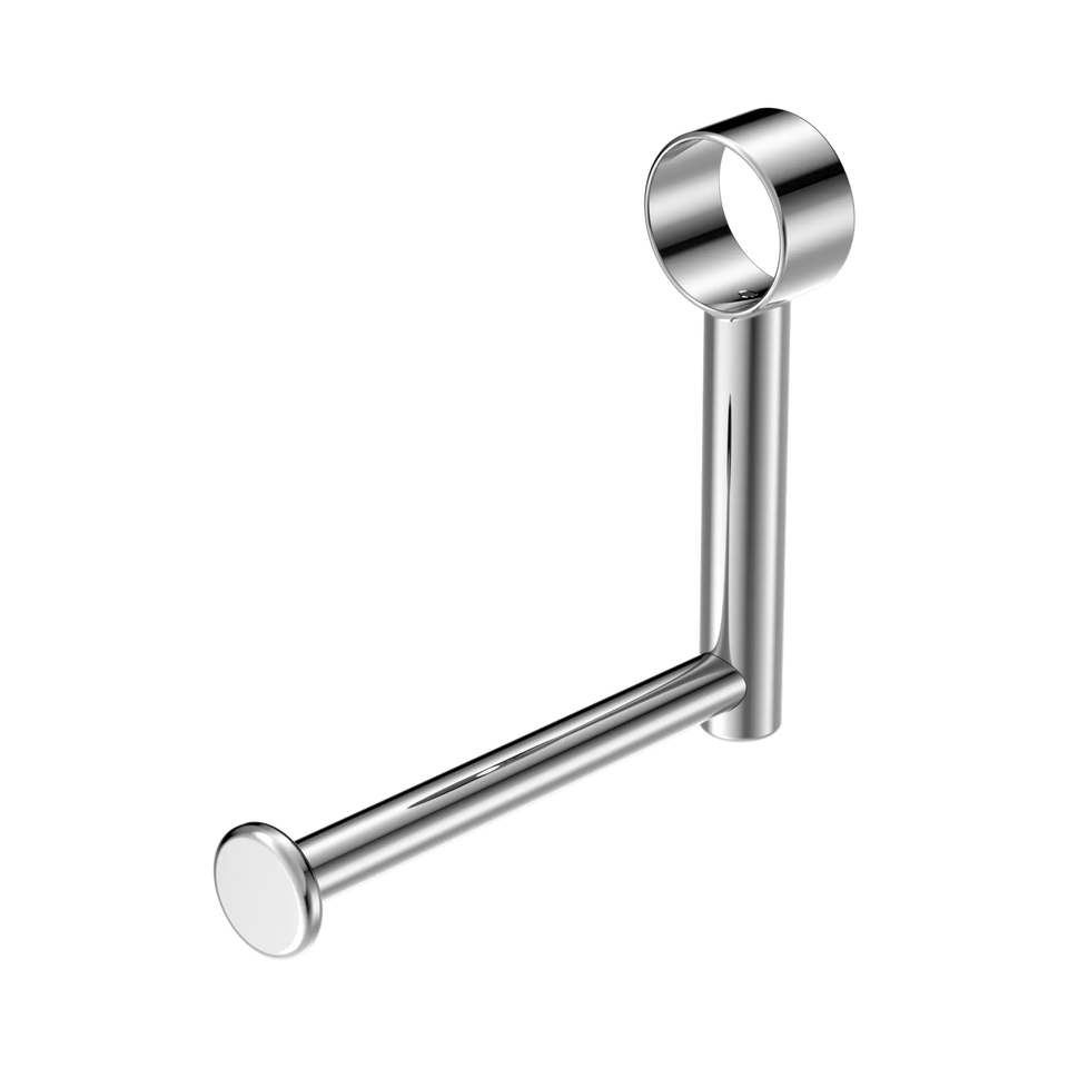 Nero Tapware Mecca Care Add On Toilet Roll Holder - Chrome (NRCR3286TCH)