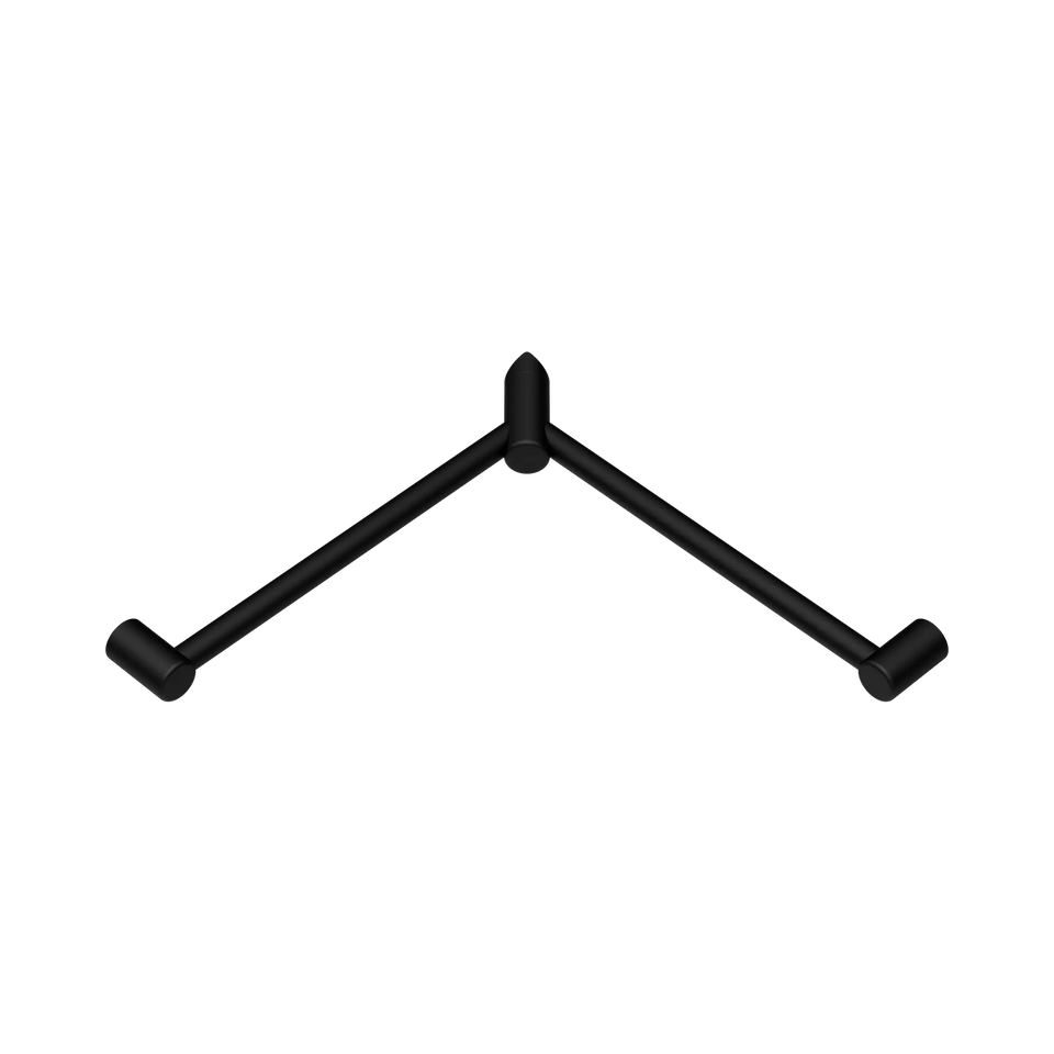 Nero Tapware Mecca Care 32mm Wrap Around Corner Grab Rail - Matte Black (NRCR3290WMB)