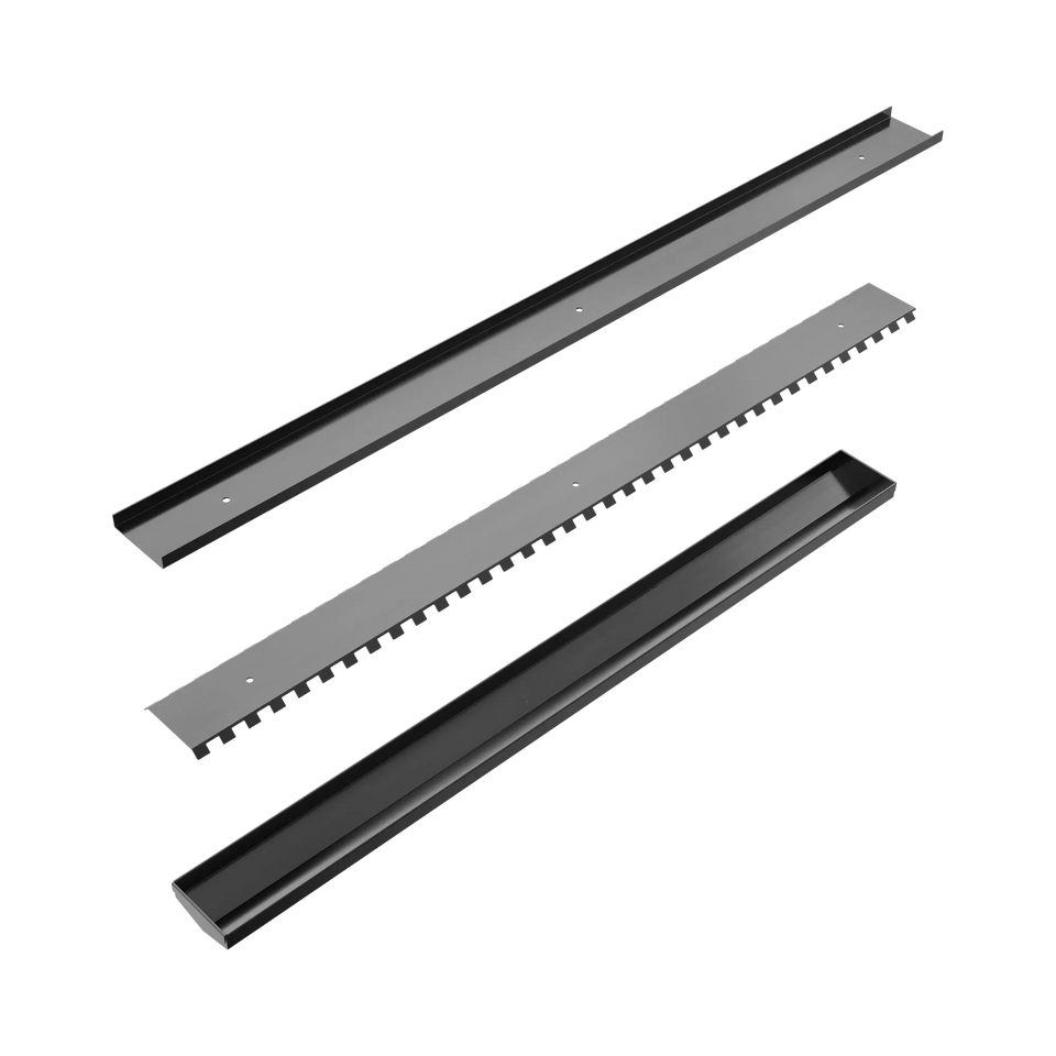 Tile Insert Socket Nero Tile Insert V Channel Floor Grate 50mm Outlet Gun Metal