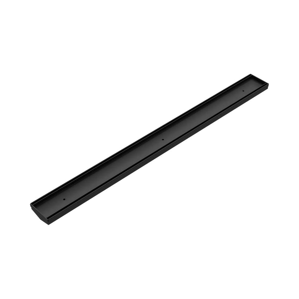 Nero Tile Insert V Channel Floor Grate 50mm Outlet Matte Black