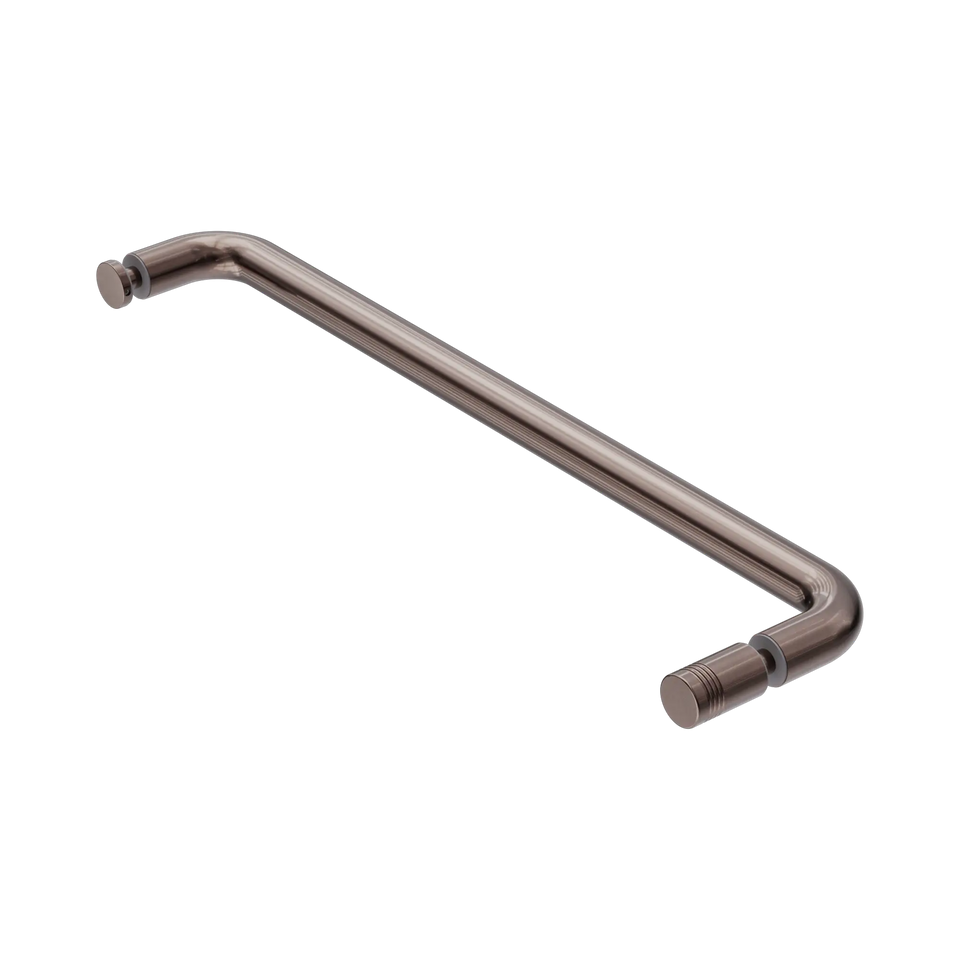 Nero Shower Towel Bar 500mm Brushed Bronze