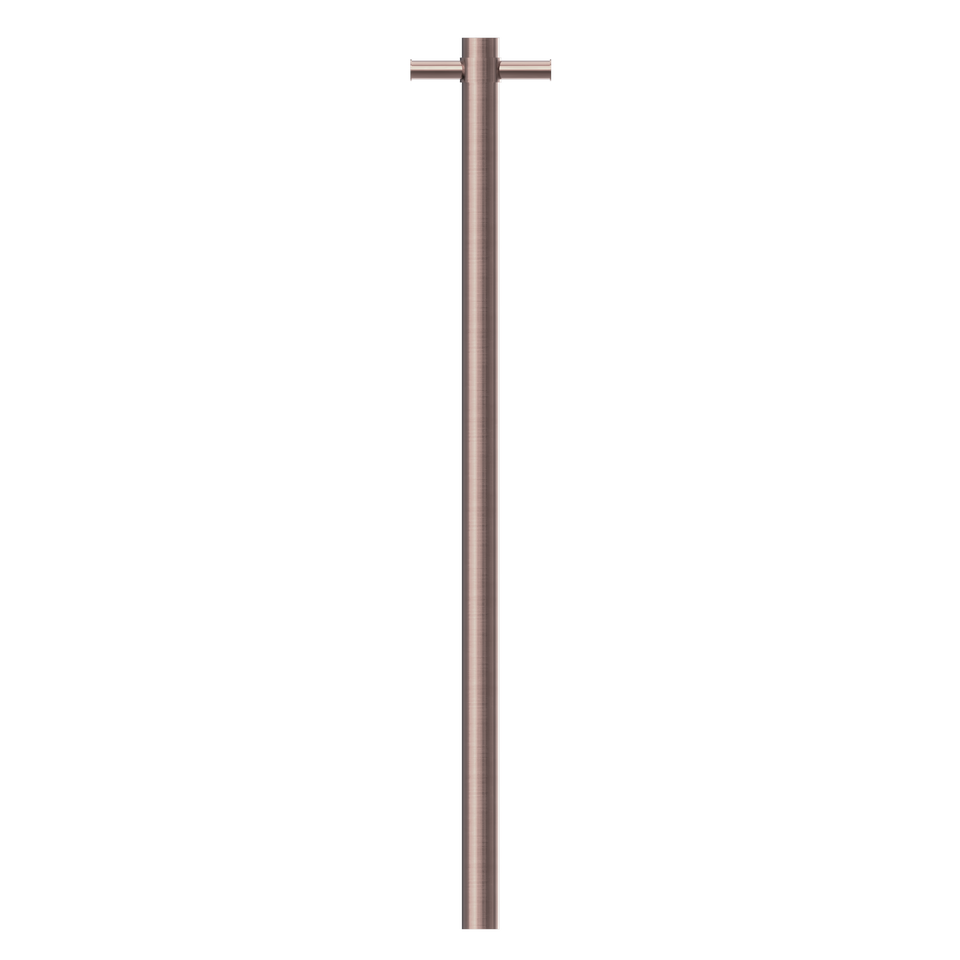 Nero Mecca 240V Single Vertical Heated Towel Rail