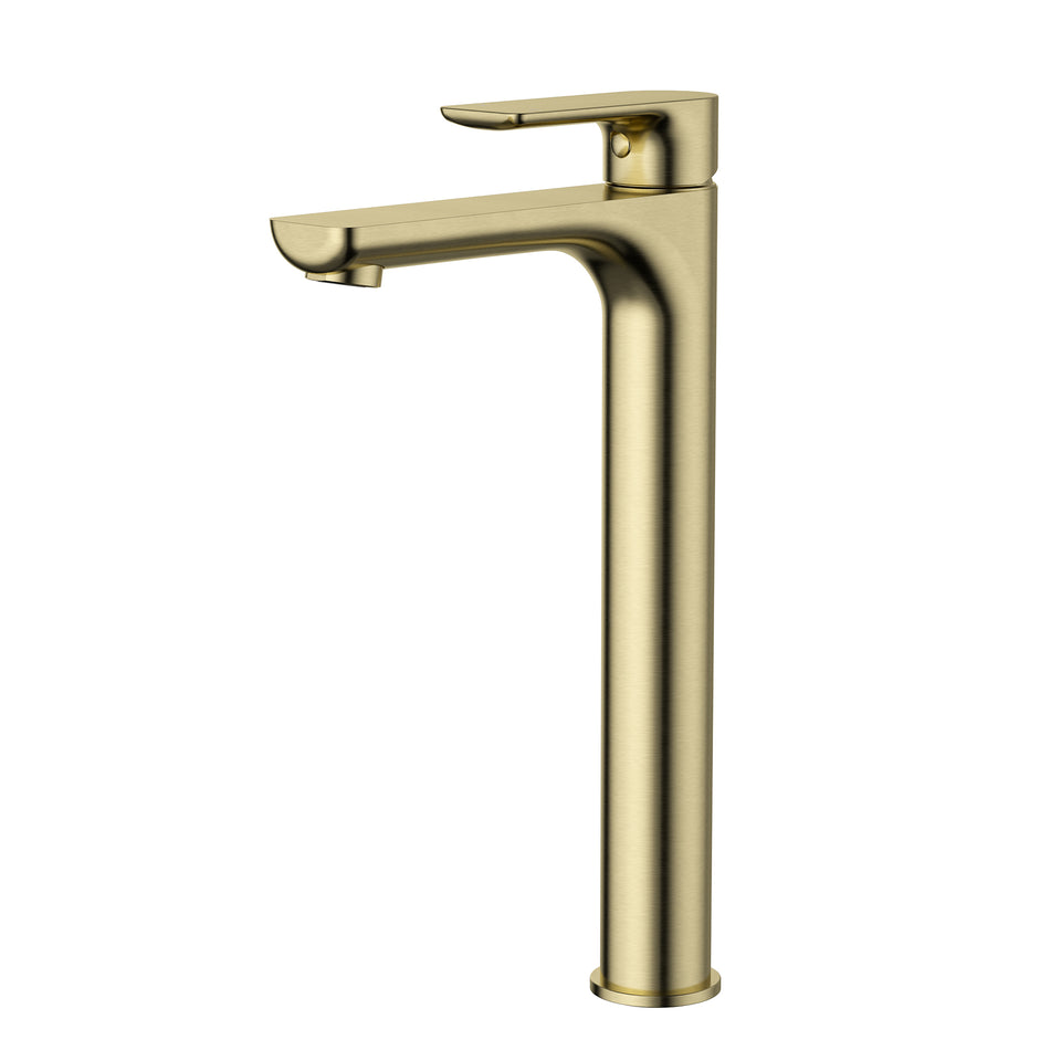 Modern National Nova High Rise Basin Mixer - Brushed Bronze (NVA002BM)
