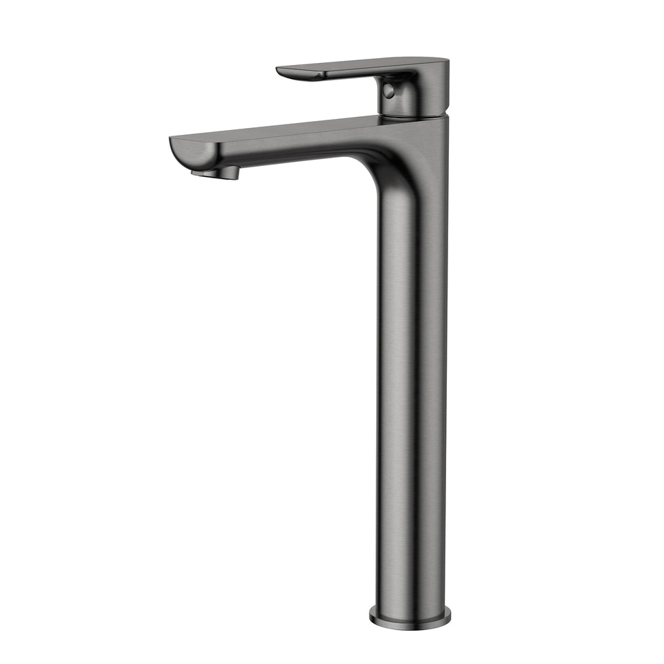 Modern National Nova High Rise Basin Mixer - Gun Metal (NVA002GM)