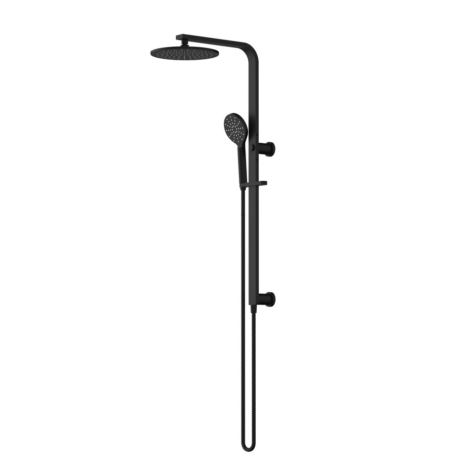Modern National Nova Shower Column Set - Matte Black (NVA013BK)
