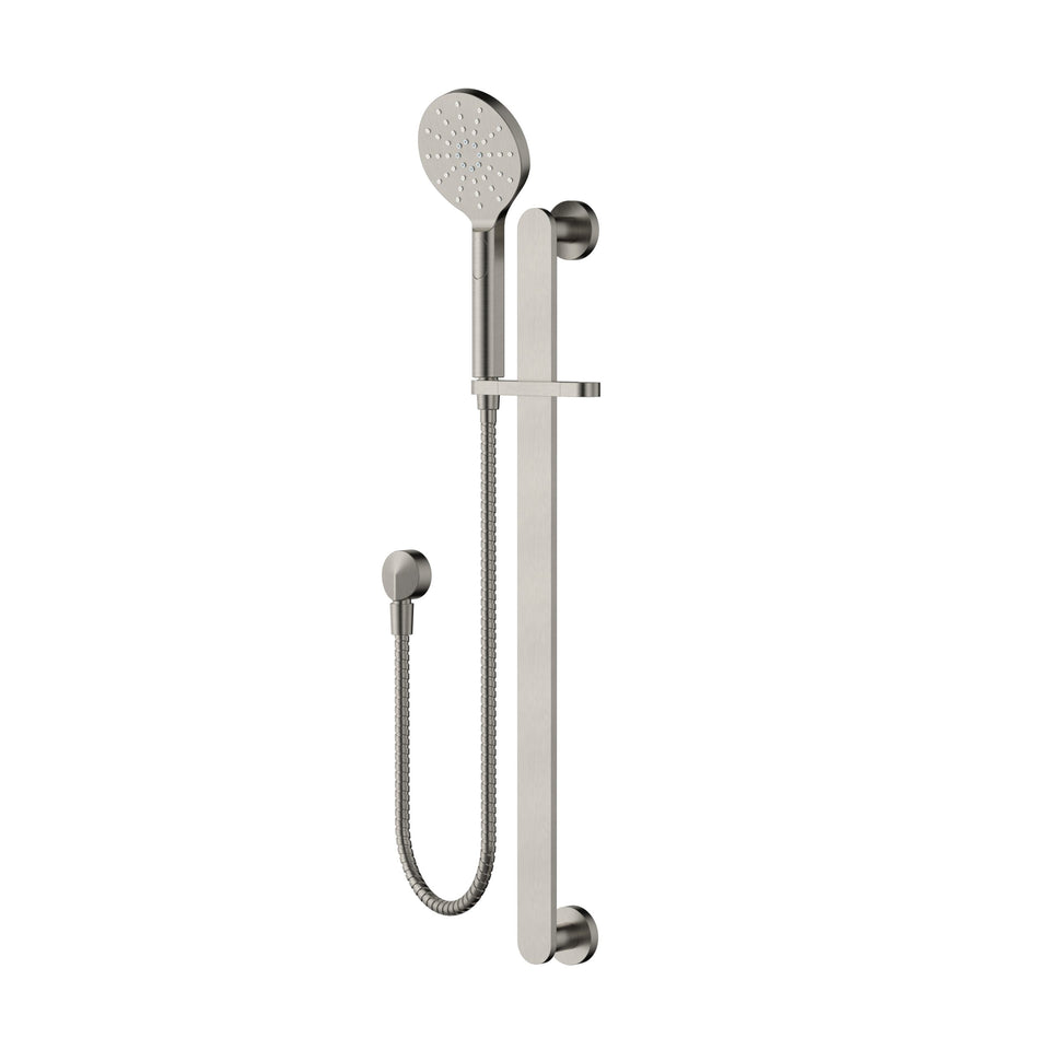 Modern National Nova Shower on Rail - Brushed Nickel (NVA014BN)