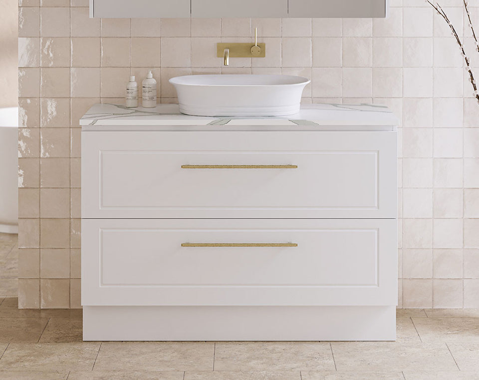 Timberline Nevada Plus Classic 1500 Wall Hung Vanity with Above Counter Basin - CLEARANCE