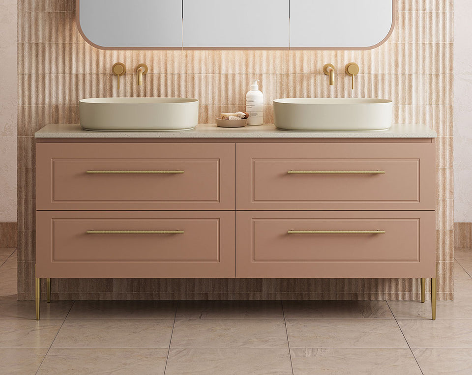Timberline Nevada Plus Classic 1500 Wall Hung Vanity with Above Counter Basin - CLEARANCE
