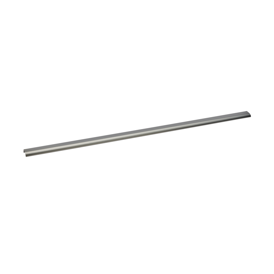 Momo Handles Ona Lip Pull Handle Metallic Grey